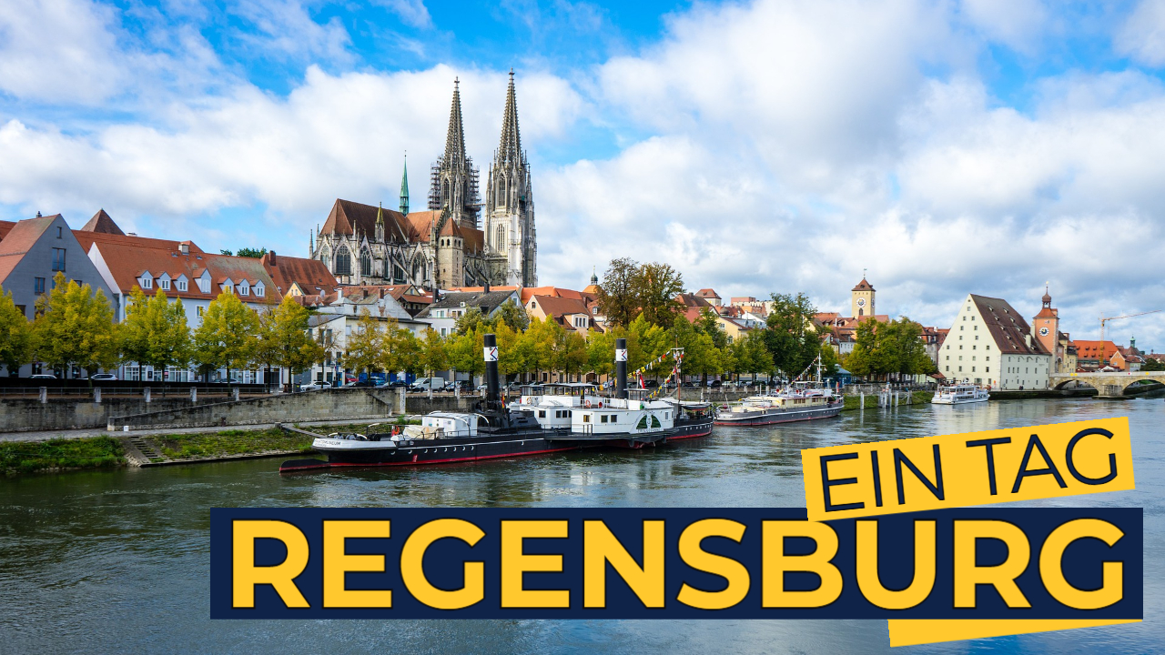 Ein Tag Regensburg - Stadt an der Donau in der Oberpfalz - Unterwegs in Bayern